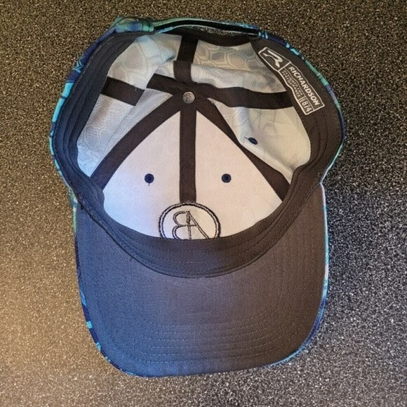 Richardson 874 Casual Performance Hat Geometric Camo Blue - Picture 9 of 10